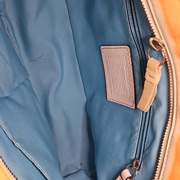 FLASH SALE!!! Authentic Coach 3 piece Watercolor Stripe Vintage Set - Picture 5 of 5